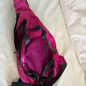 Patagonia Pink Sling Bag